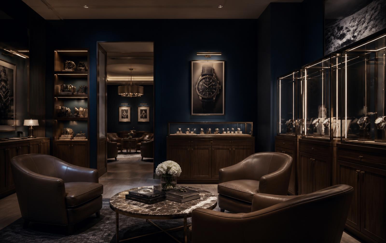 Weymont Watches boutique interior
