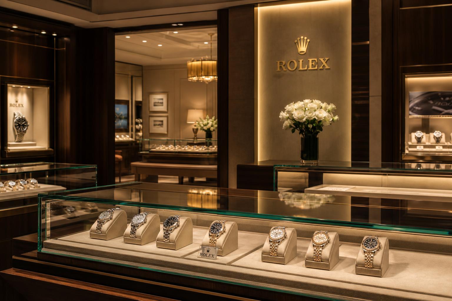 Weymont Watches Rolex showroom