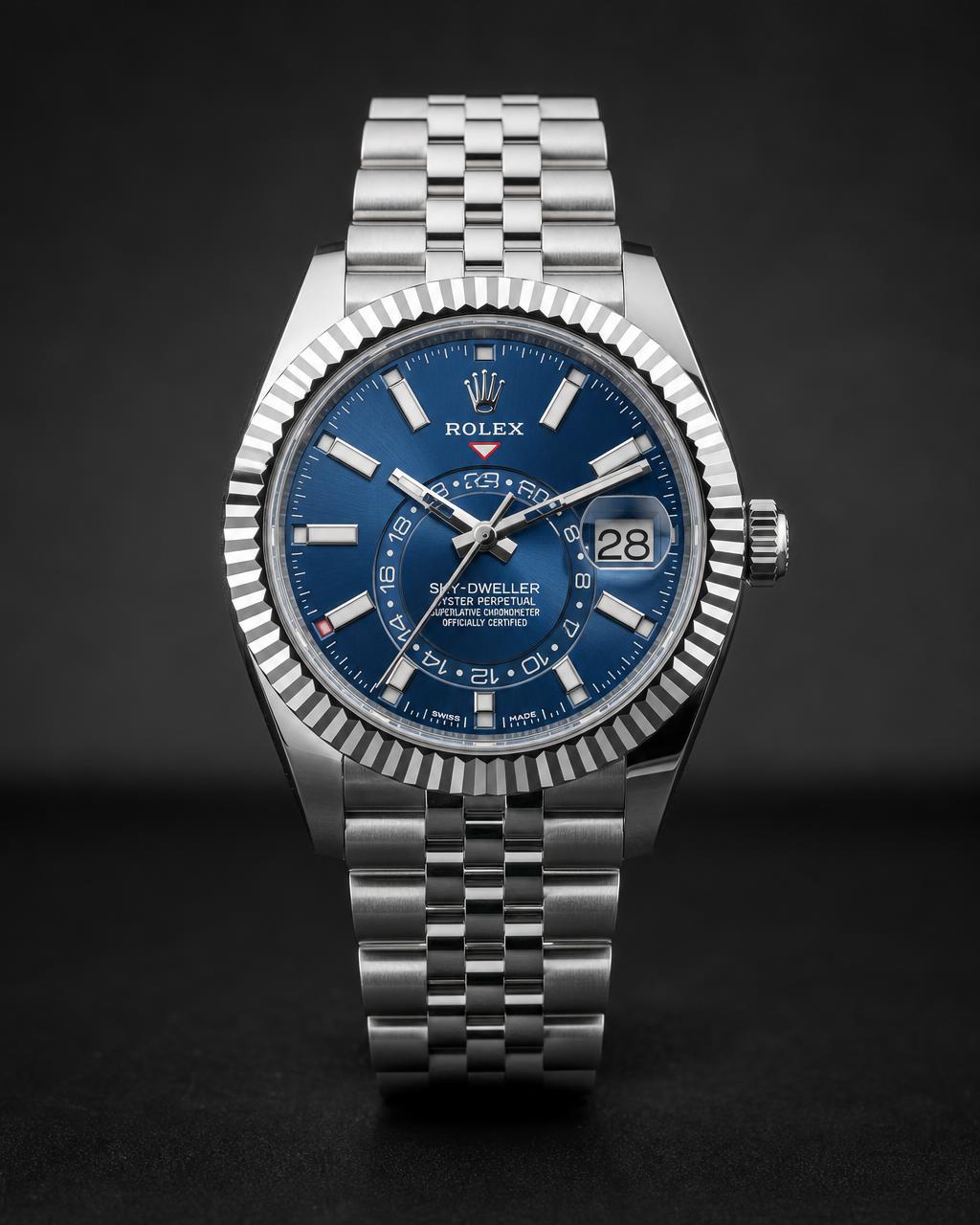 Rolex Sky-Dweller 336934 — Bright blue, annual calendar