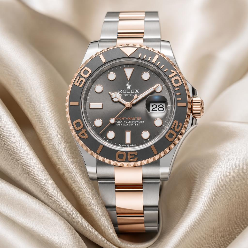 Rolex Yacht-Master 40 126622 — Rhodium with platinum bezel