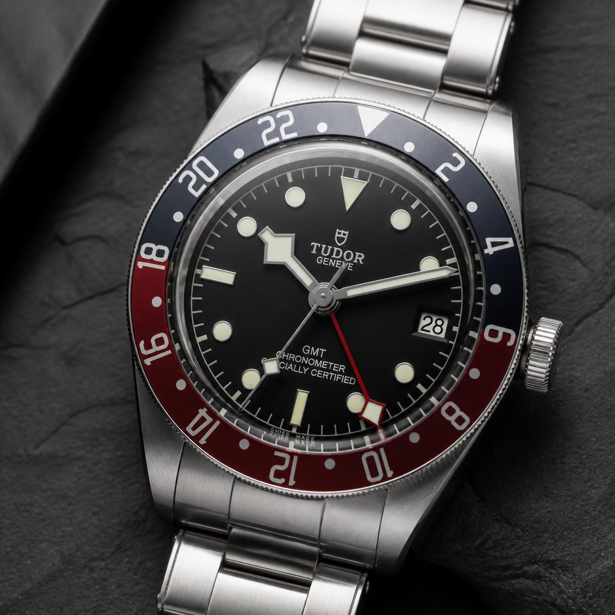Tudor Black Bay Chrono 79360N — Black panda with contrasting registers