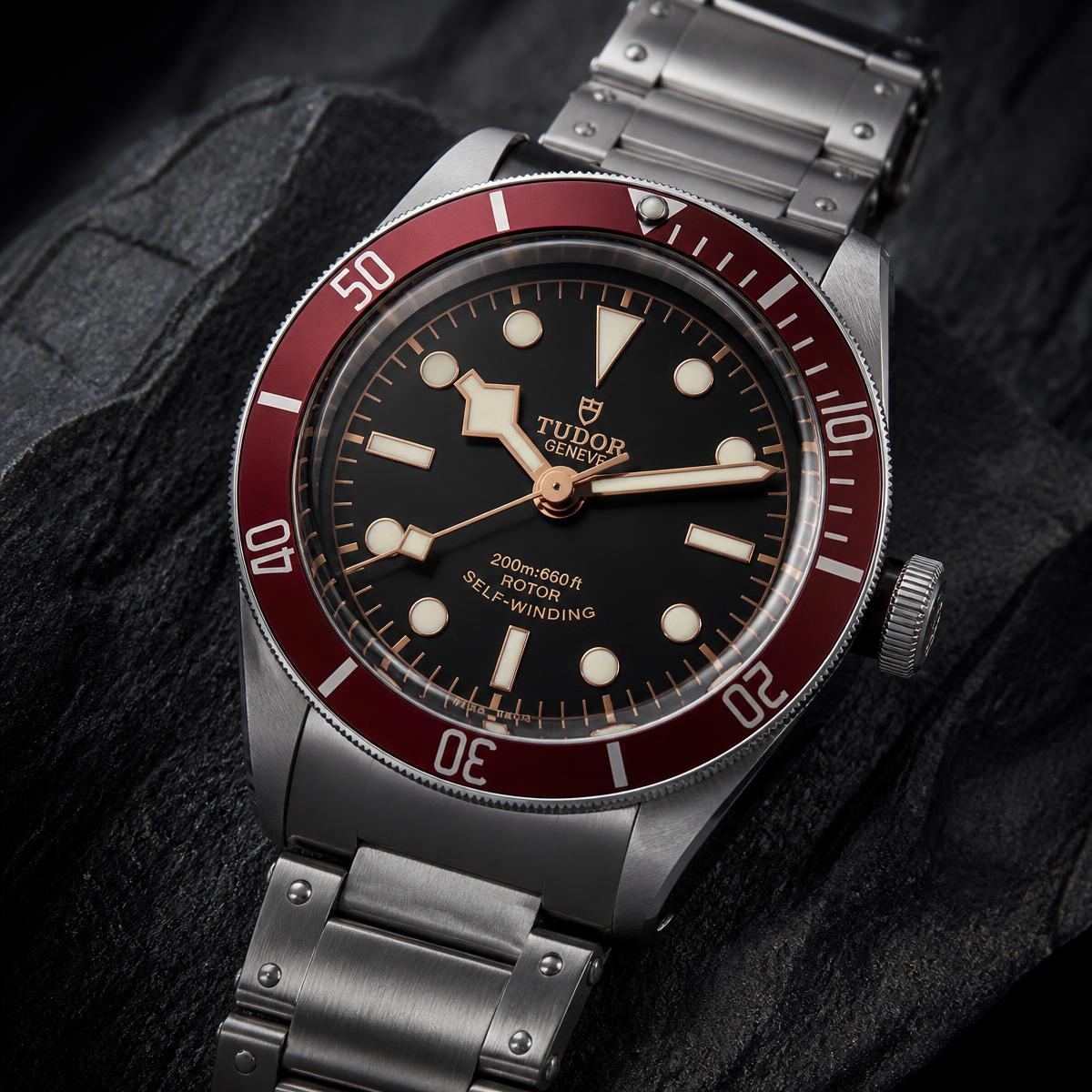 Tudor Black Bay Fifty-Eight 79030N — Matte black with gilt accents